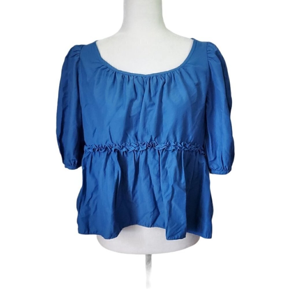 Zara Blue Top - Picture 2 of 5